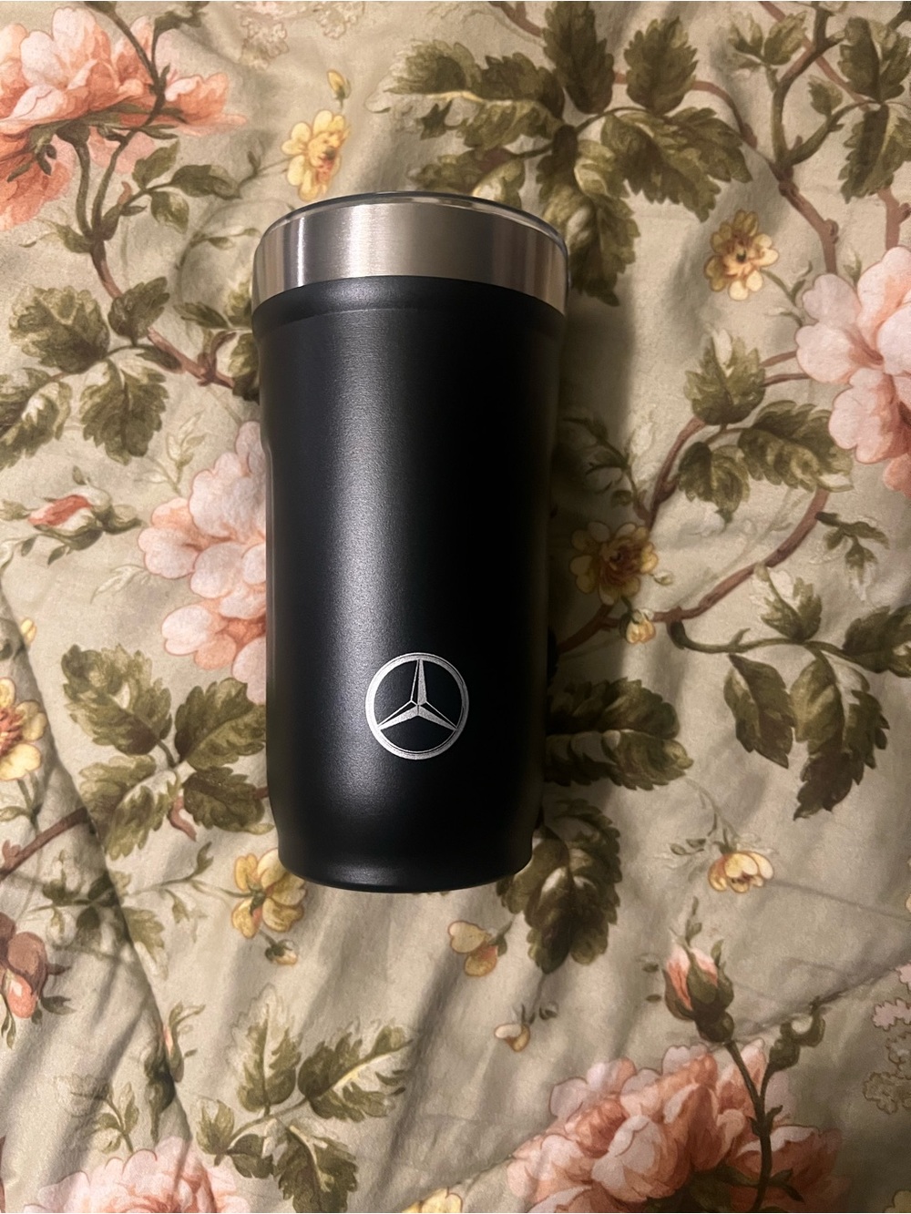 Black Stainless Steel Travel Tumbler